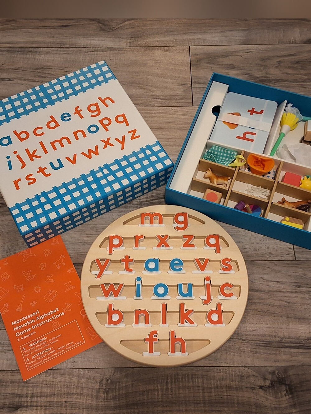Lovevery Montessori Movable Alphabet Game The Persister Play Kit